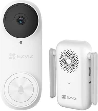 Kit sonerie video EZVIZ, conexiune Wi-Fi, PIR CS-DB2-Pro-3K