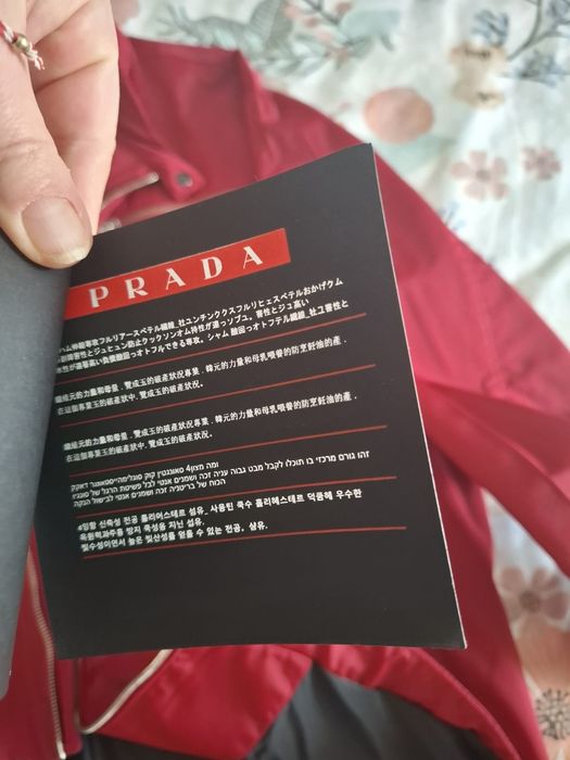 Jacheta Prada Linea Rossa