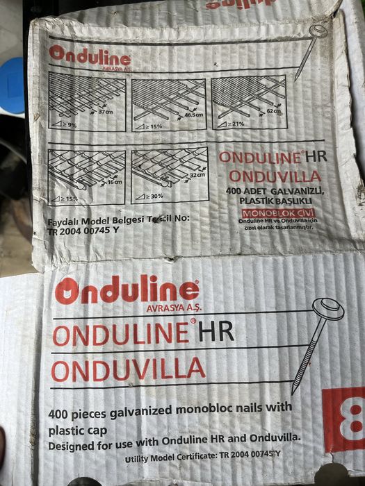 Продам ондулиновые гвозди