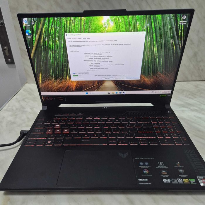 Laptop Asus TUF Gaming Ryzen 7 7735HS 32gb DDR5, RTX 4060 - 8gb 1TB ssd Zeus Amanet Rahova 35473