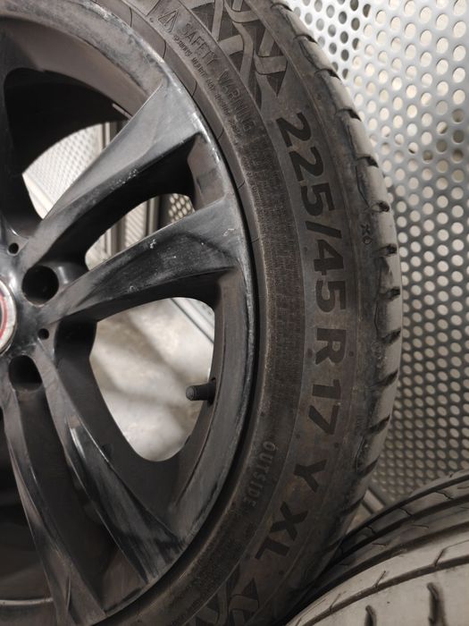 Vand jante 17 BMW si cauciucuri Continental Premium Contact 7
