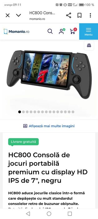 Vand consola jocuri, ideala pentru varsta de 10pl +