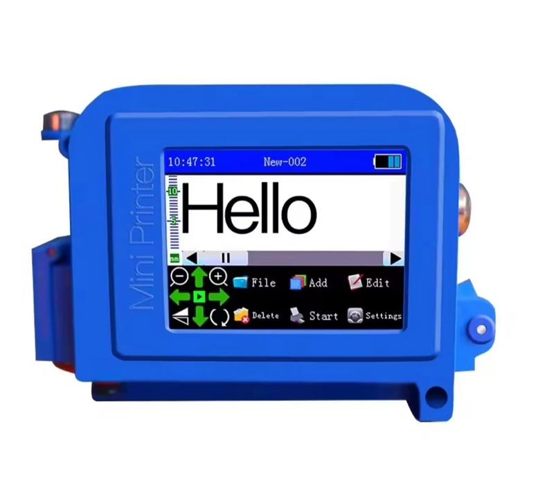 Маркиратор датер апарат сана дата штрих QR код ручной мини принтер