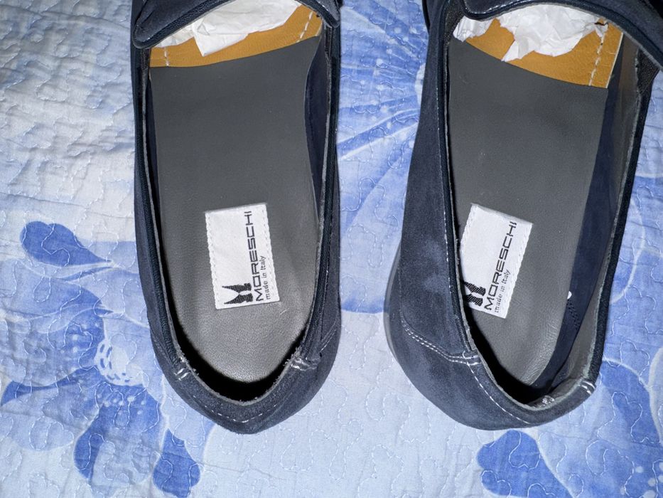 Мужские лоферы премиум класса MORESCHI сделанно в Италии