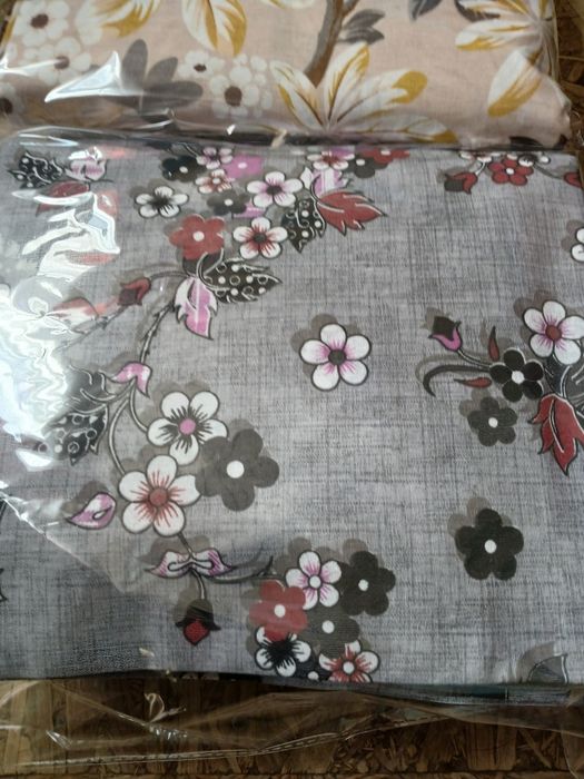 Lenjerie de pat dublu 2.20m pe 2.50m 130lei Bumbac
