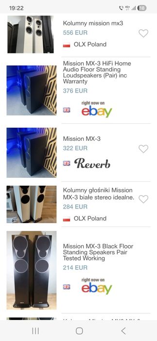 Mission MX3 boxe superbe