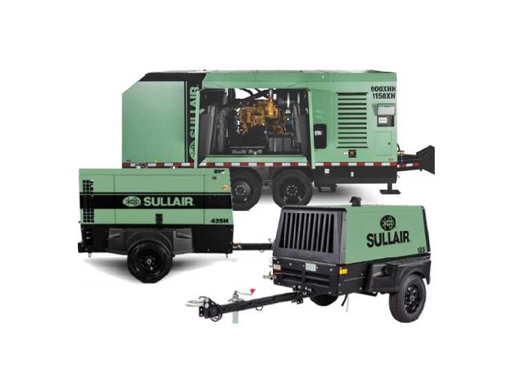 Компрессорный оборудование SULLAIR (стационарный, мобильный)