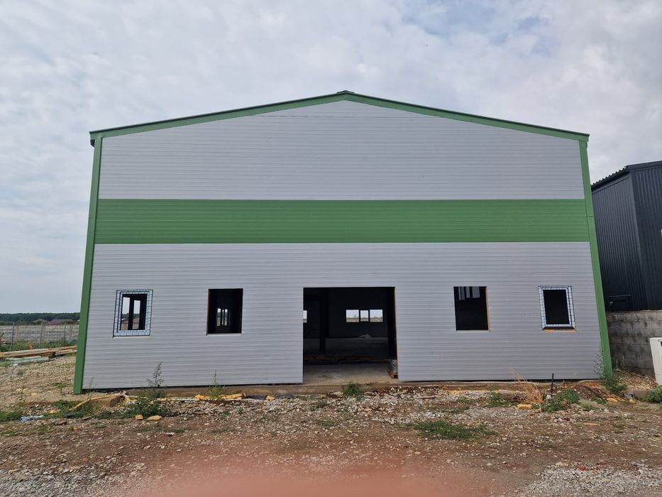 Vând hală metalică asiguram si montaj lucrăm fără avans