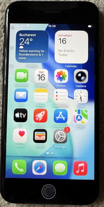 Phone SE 3. 64GB negru - nou