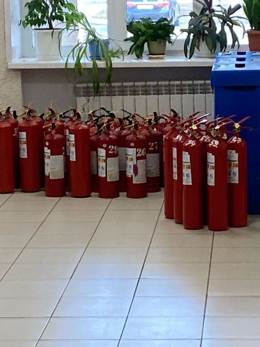 Перезарядка огнетушителей
