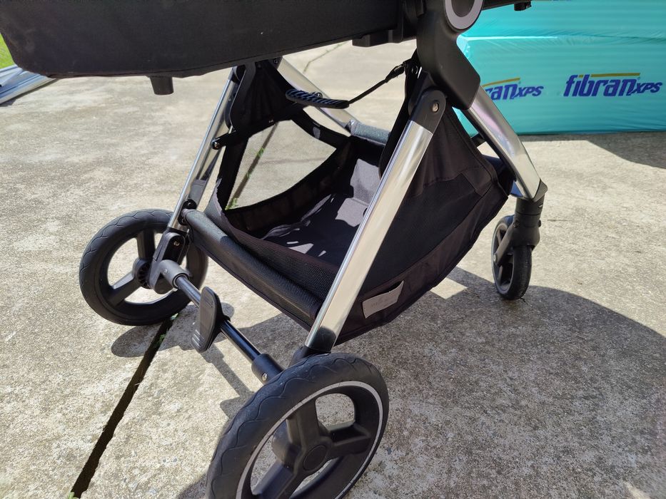 Комбинирана количка Chipolino Elite 3 в 1, графит