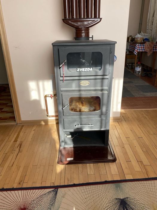 Печка Звезда с фурна