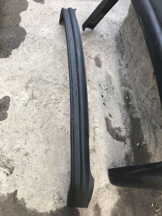 Накладки на бампера BMW E38 перед зад