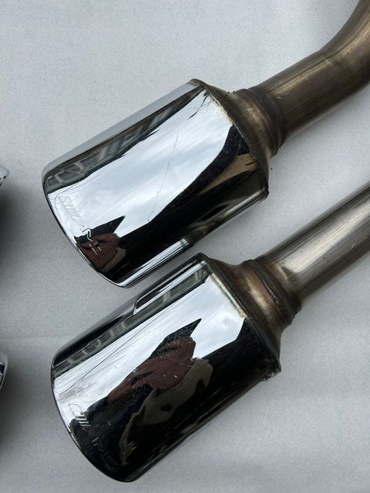 Выхлоп амг  гелендваген