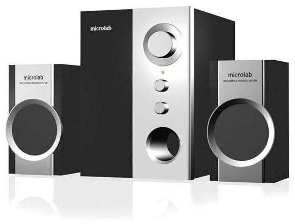 Колонки 2.1 Microlab M-590 / Акустическая система с сабвуфером