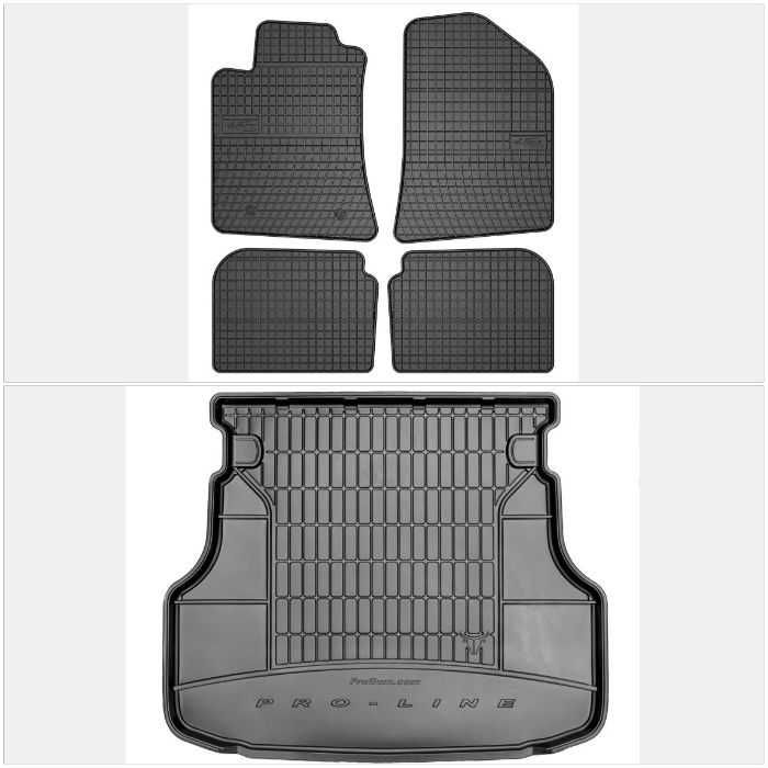 Гумени стелки или багажник TOYOTA AVENSIS Авенсис от 2003 до 2008г.