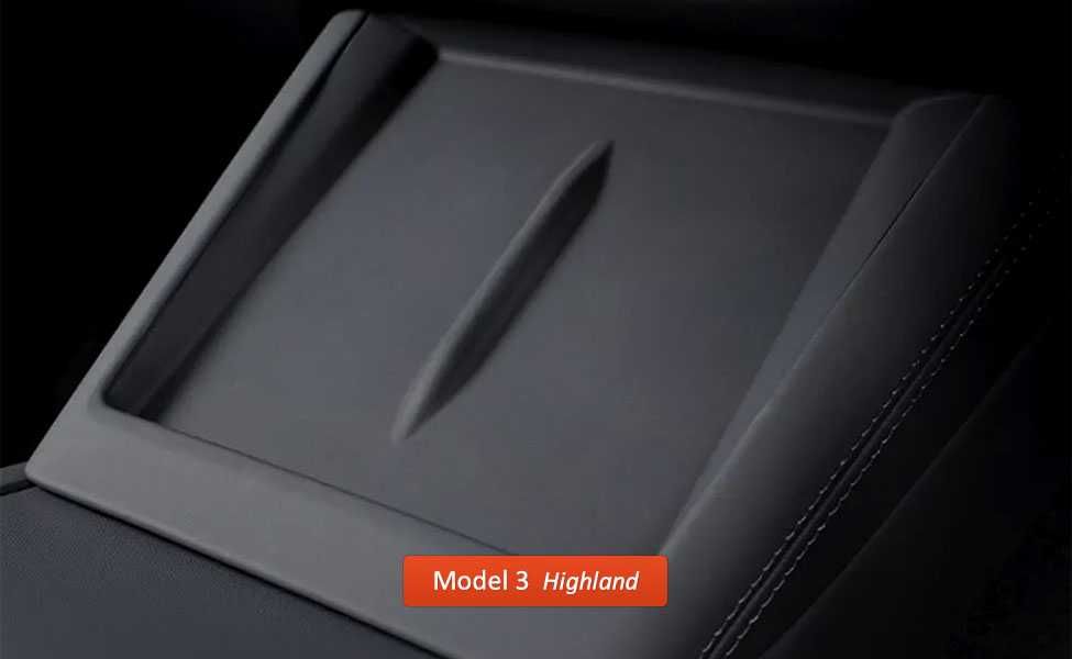 Covoras cauciuc suport telefon - Tesla Model 3 / Y