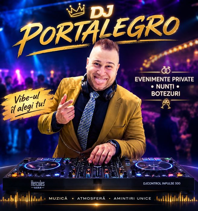 DJ Evenimente Private & Corporate | Muzică fără limită de timp!
