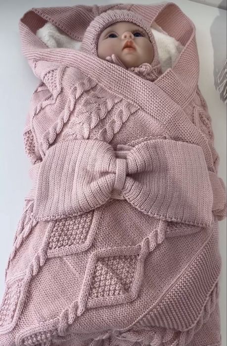 Теплый комплект с пледом