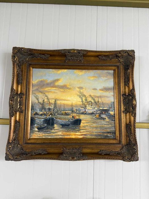 Оригинална Маслена картина -T.Burg