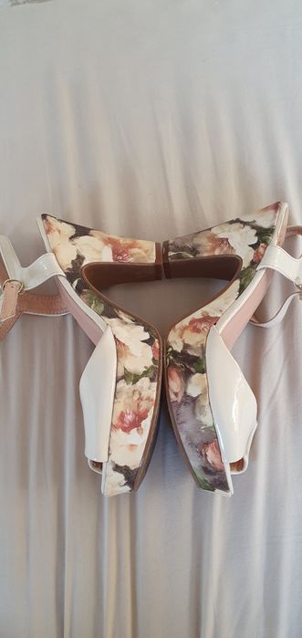 Sandale damă model floral