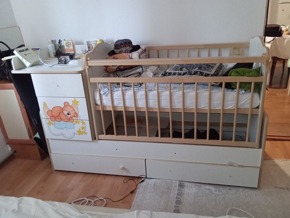 Манеж-кровать трансформер