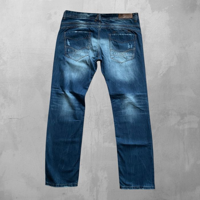 Мъжки скъсани дънки distressed ripped jeans