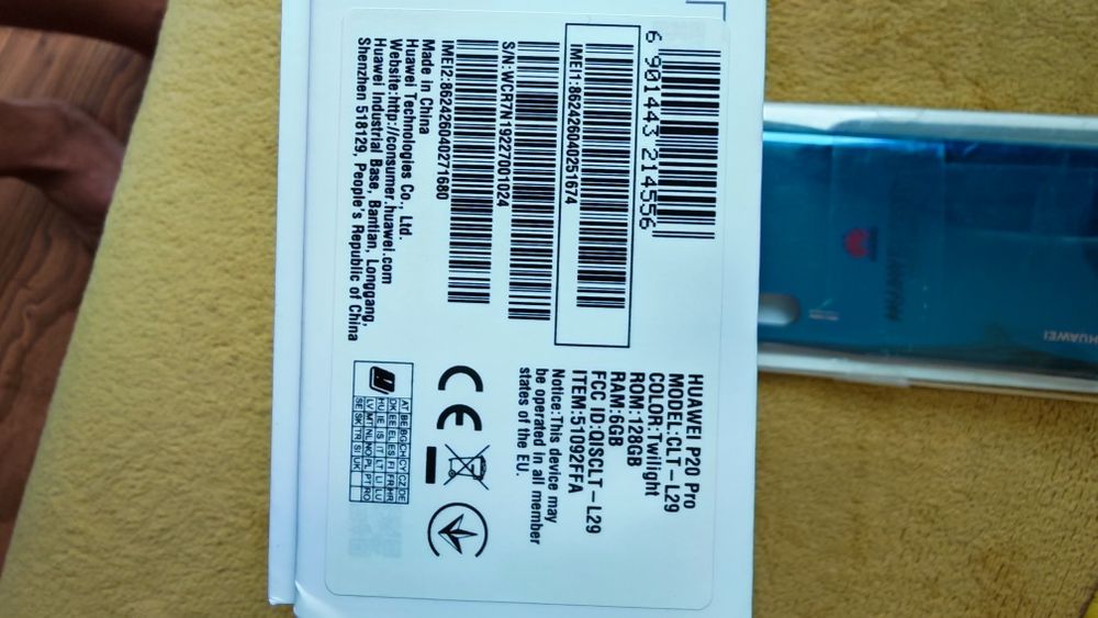HUAWEI P20 Pro (128 GB / 6GB RAM)