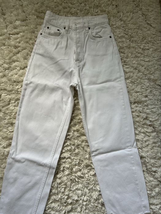 Бели дънки Pull&Bear размер 34