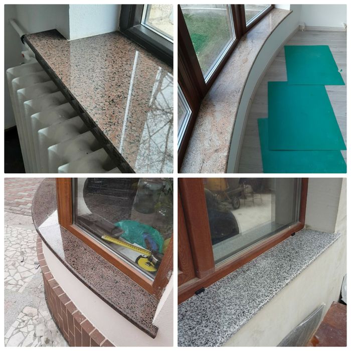 Scari , blaturi bucatarie , glafuri GRANIT piatra decorativa travertin
