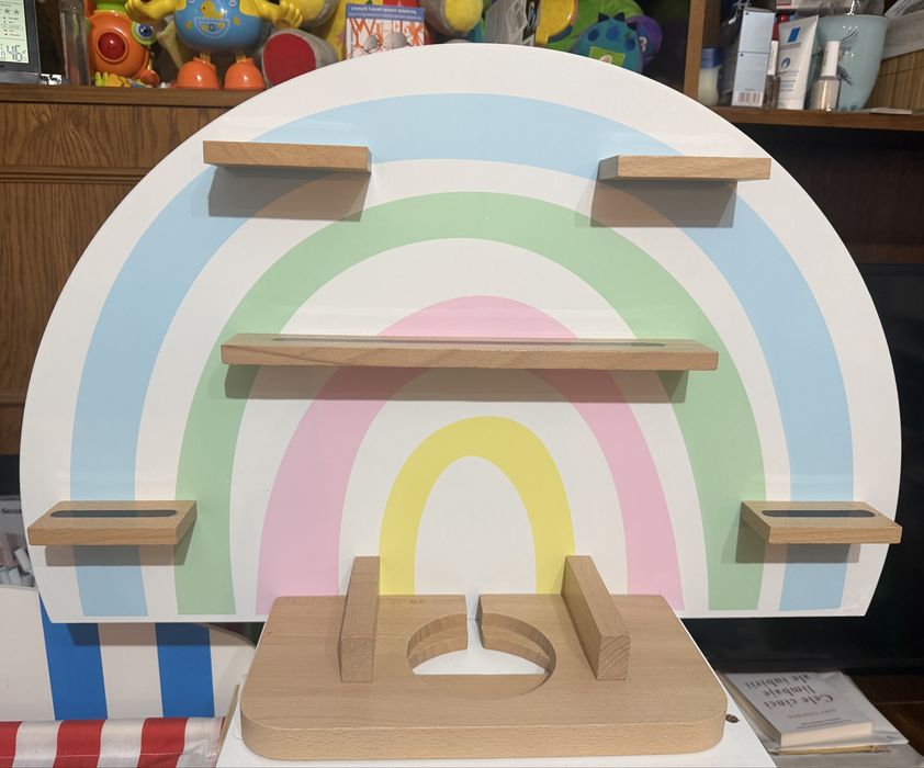 Raft curcubeu copii