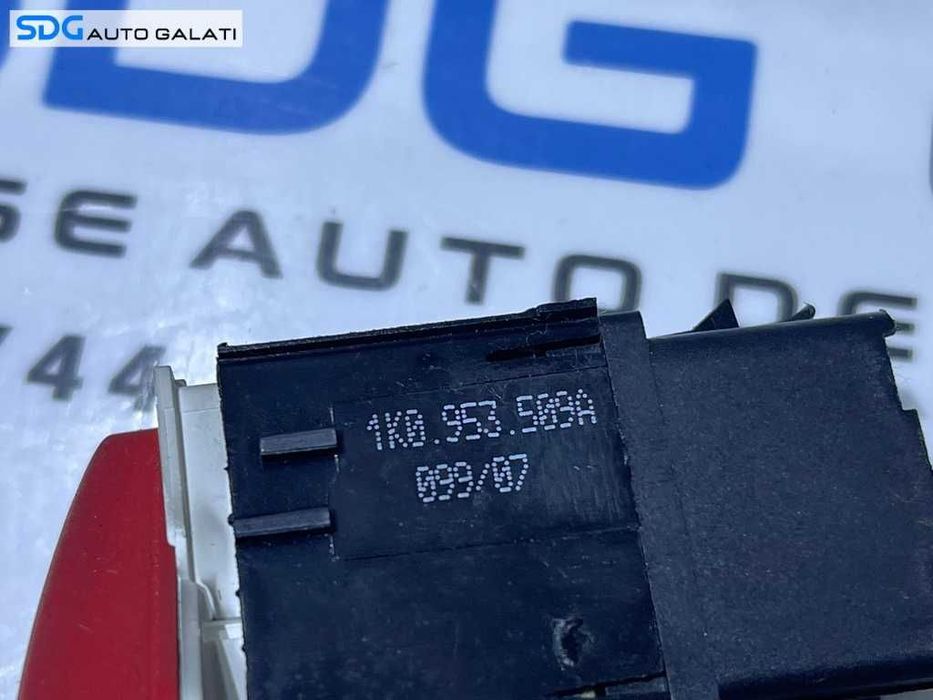 Buton Releu Avarii VW Golf 5 2005 - 2008 Cod 1K0953509A