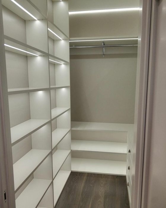 Гардеробная комната создания для Вас