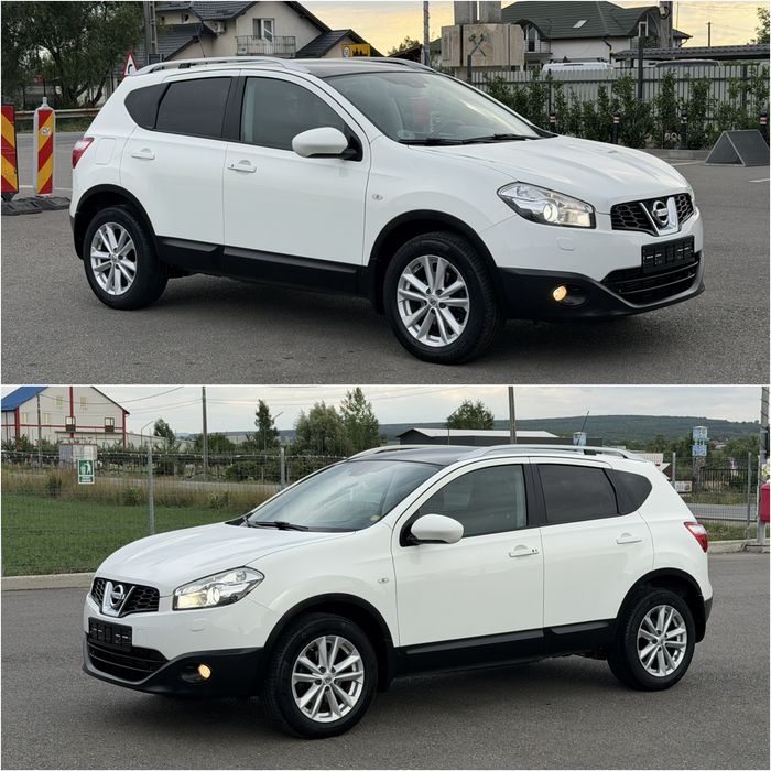 Nissan Qashqai Tekna 2012 / 1.5 Dci / 110 CP / Panoramic / Alb perlat / Euro 5