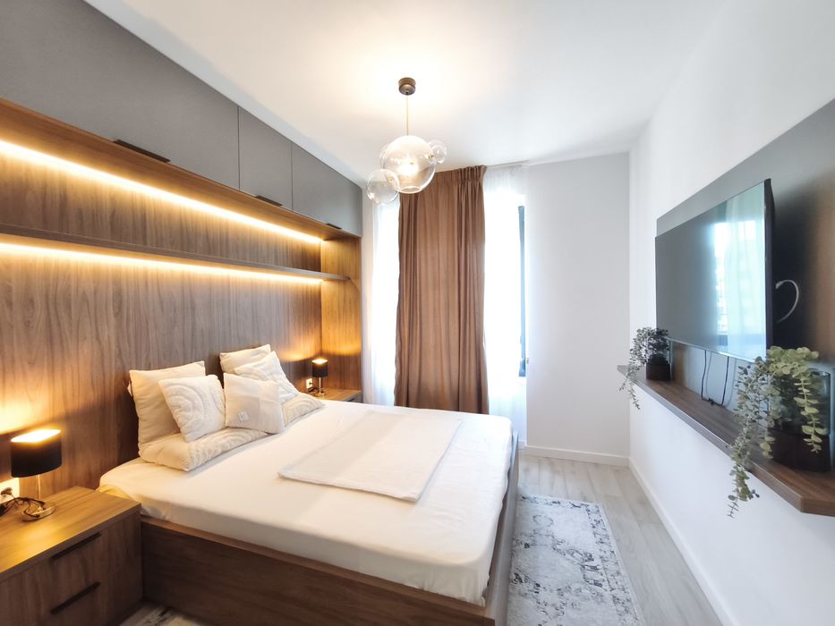 Baneasa l Nou l 2 Camere Mobilat  Premium l Vedere Padure l TVA Free