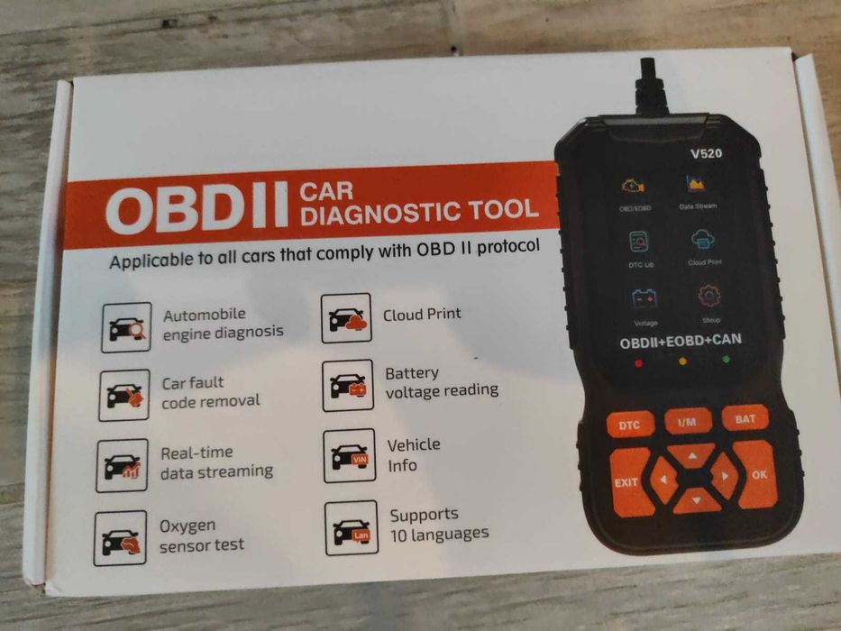 Tester diagnoza auto OBD2 - nu necesita PC sau telefon