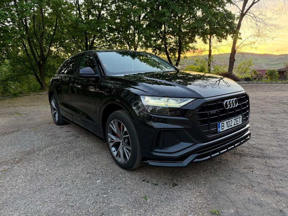 Audi Q8 2019 • Pachet Maxton • Întreținut • Aspect sport • Km reali