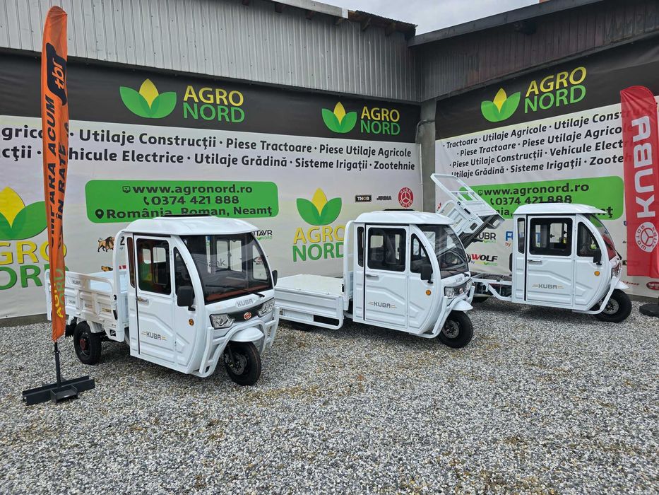 Triciclu Kuba E kamyonet Nou cu garantie si factura PRET REDUS