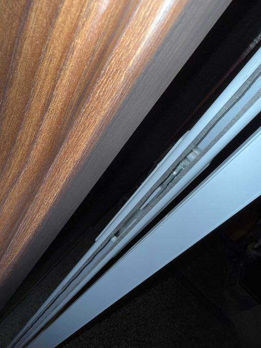 Плъзгаща се ПВЦ Врата с рамка, PVC