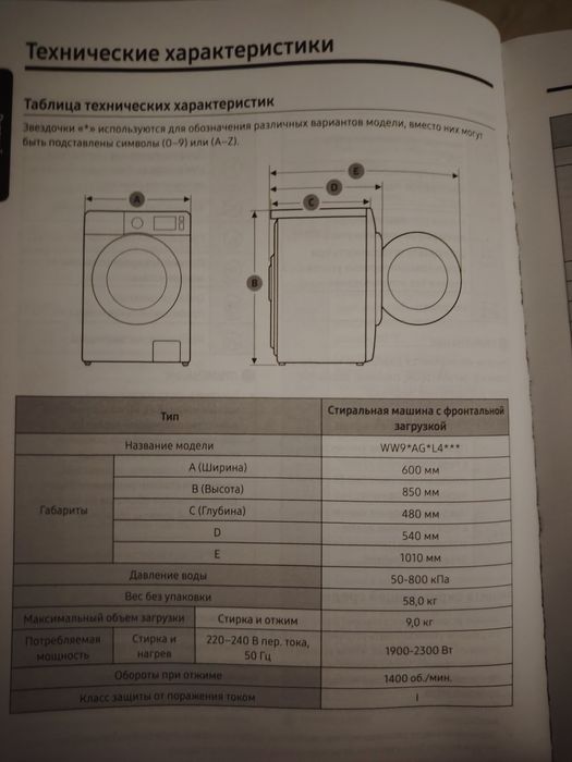 Стиральная машинка автомат