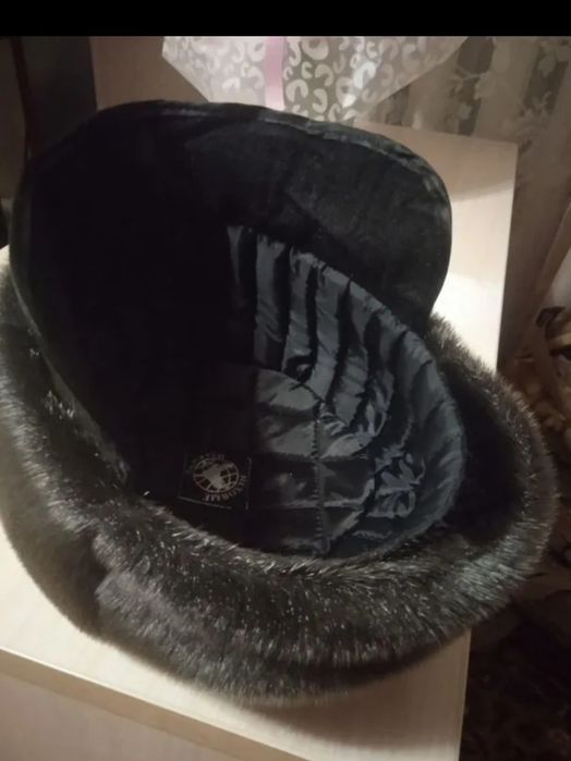 Шапка мужской мехавой новый