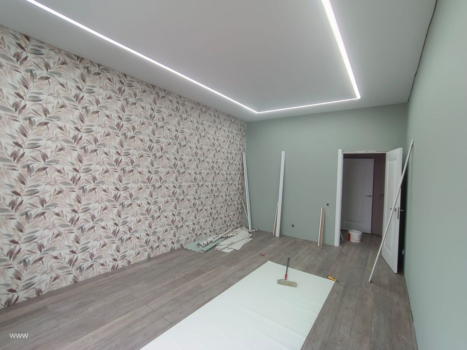 Ремонт под ключ квартир и т.д.