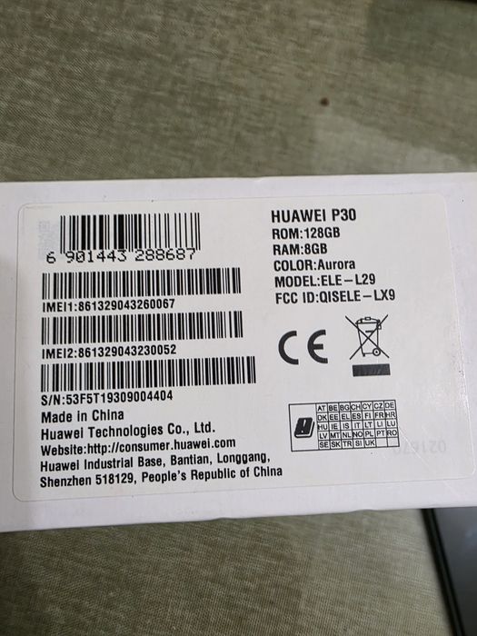 HUAWEI P30 смартфон