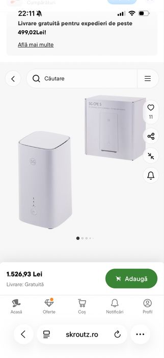 Router 5g nou sigilat