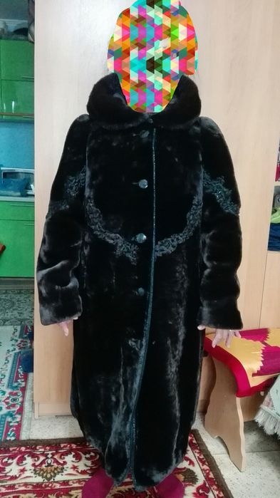 Шуба мутон в отличном состоянии