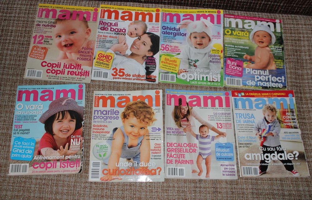 lot 85 reviste si carti cresterea copilului mami super bebe parents Fara mofturi la masa Dr Spock  Anne Marie Mueser - Bebelusul si prichindelul tau