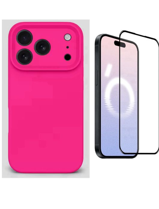 Iphone 17 17 AIR 17 PRO 17 PRO MAX Husa Soft Touch + Folie Sticla Esd