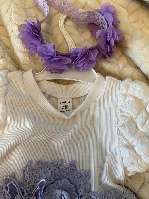 Rochita pentru bebe- 68-74 pentru- botez- nunta