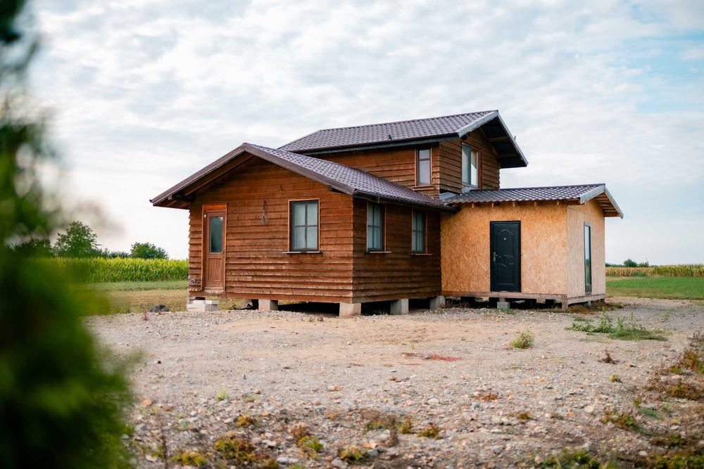 casa din lemn - Ineu, Jud. Arad
