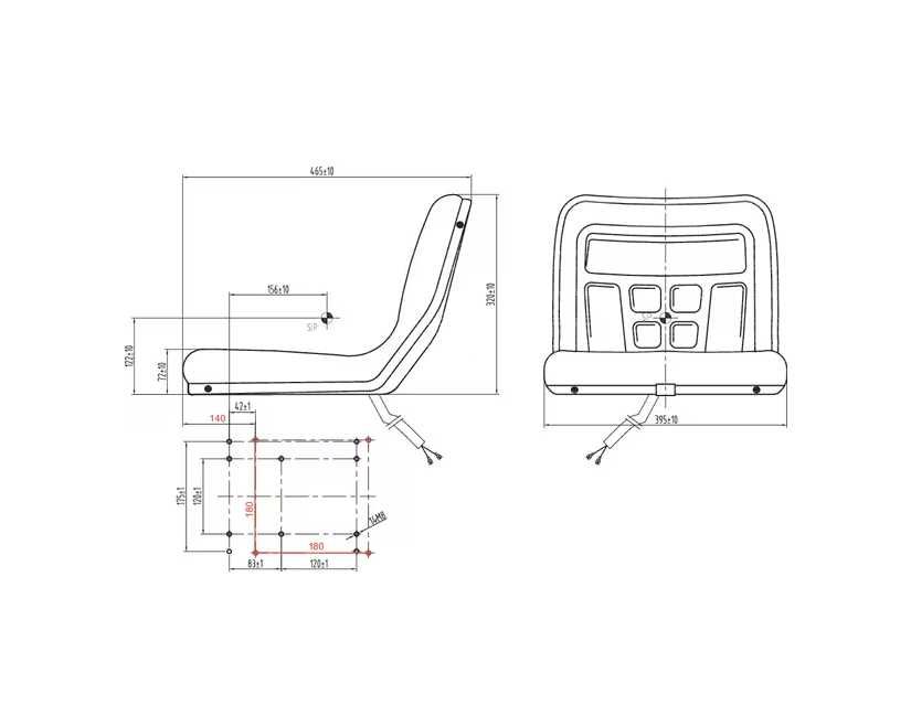 Scaun motostivuitor cu comutator